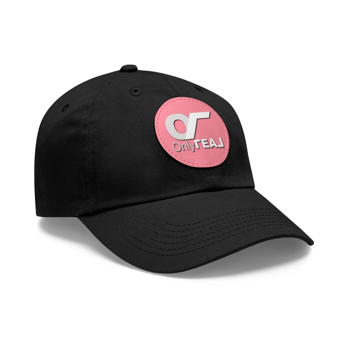 ONLY REAL Fans Hat with Leather Patch - Hats | ShirtyAgents