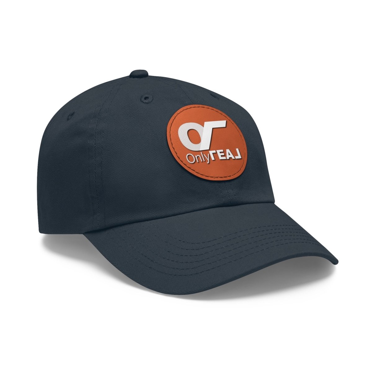 ONLY REAL Fans Hat with Leather Patch - Hats | ShirtyAgents