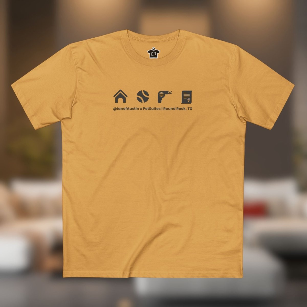 Our Services Icons Premium T-Shirt | @ianofAustin x PetSuites Round Rock - T-Shirt | ShirtyAgents