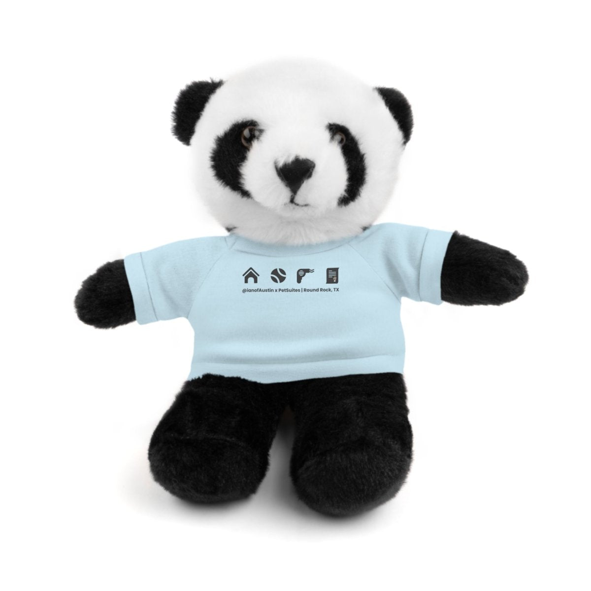 Our Services Icons Stuffed Animals with T-Shirt | @ianofAustin x PetSuites Round Rock - Accessories | ShirtyAgents