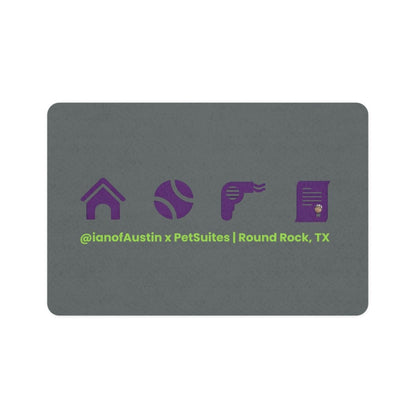 Our Services Pet Food Mat | @ianofAustin x PetSuites Round Rock - Pets | ShirtyAgents