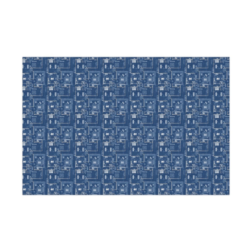 Personalized Blueprint Gift Wrap – Make Every Gift Unforgettable - Home Decor | ShirtyAgents