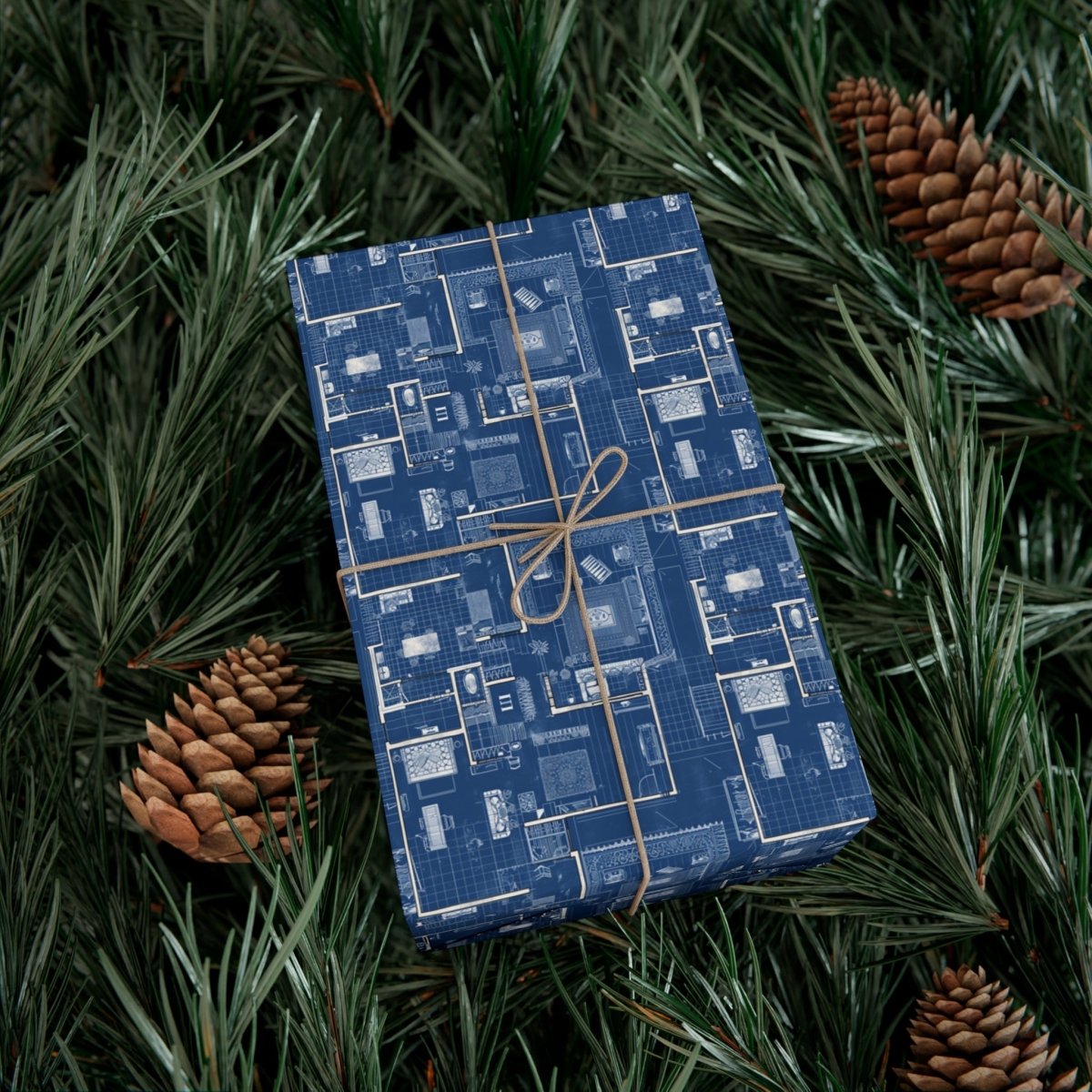 Personalized Blueprint Gift Wrap – Make Every Gift Unforgettable - Home Decor | ShirtyAgents