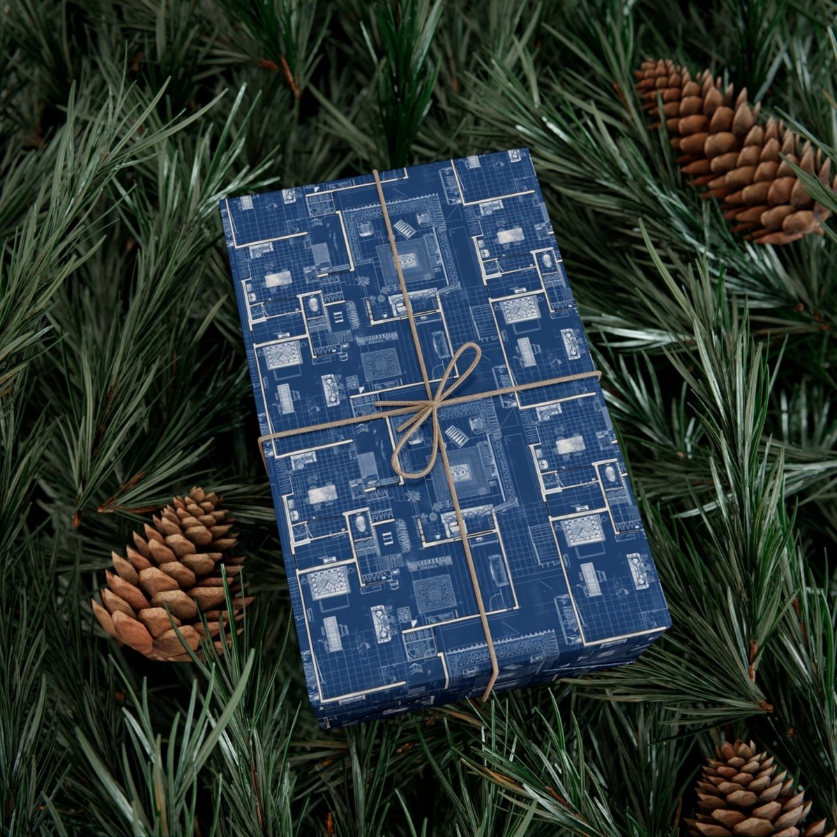 Personalized Blueprint Gift Wrap – Make Every Gift Unforgettable - Home Decor | ShirtyAgents