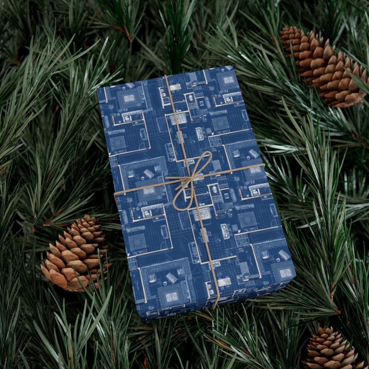 Personalized Blueprint Gift Wrap – Make Every Gift Unforgettable - Home Decor | ShirtyAgents
