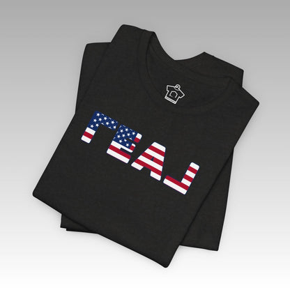 REA⅃ Flag Tee - T-Shirt | ShirtyAgents