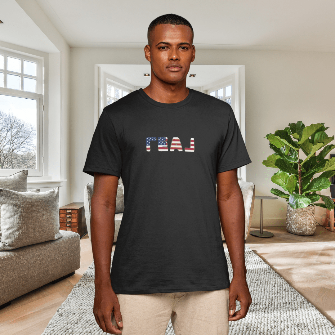 REA⅃ Flag Tee - T-Shirt | ShirtyAgents
