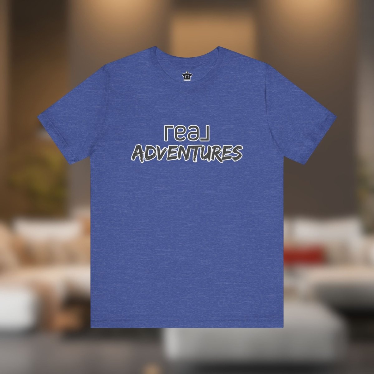 REAL Adventures – Grey Tee - T-Shirt | ShirtyAgents