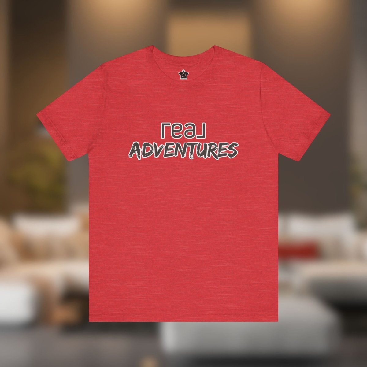 REAL Adventures – Grey Tee - T-Shirt | ShirtyAgents