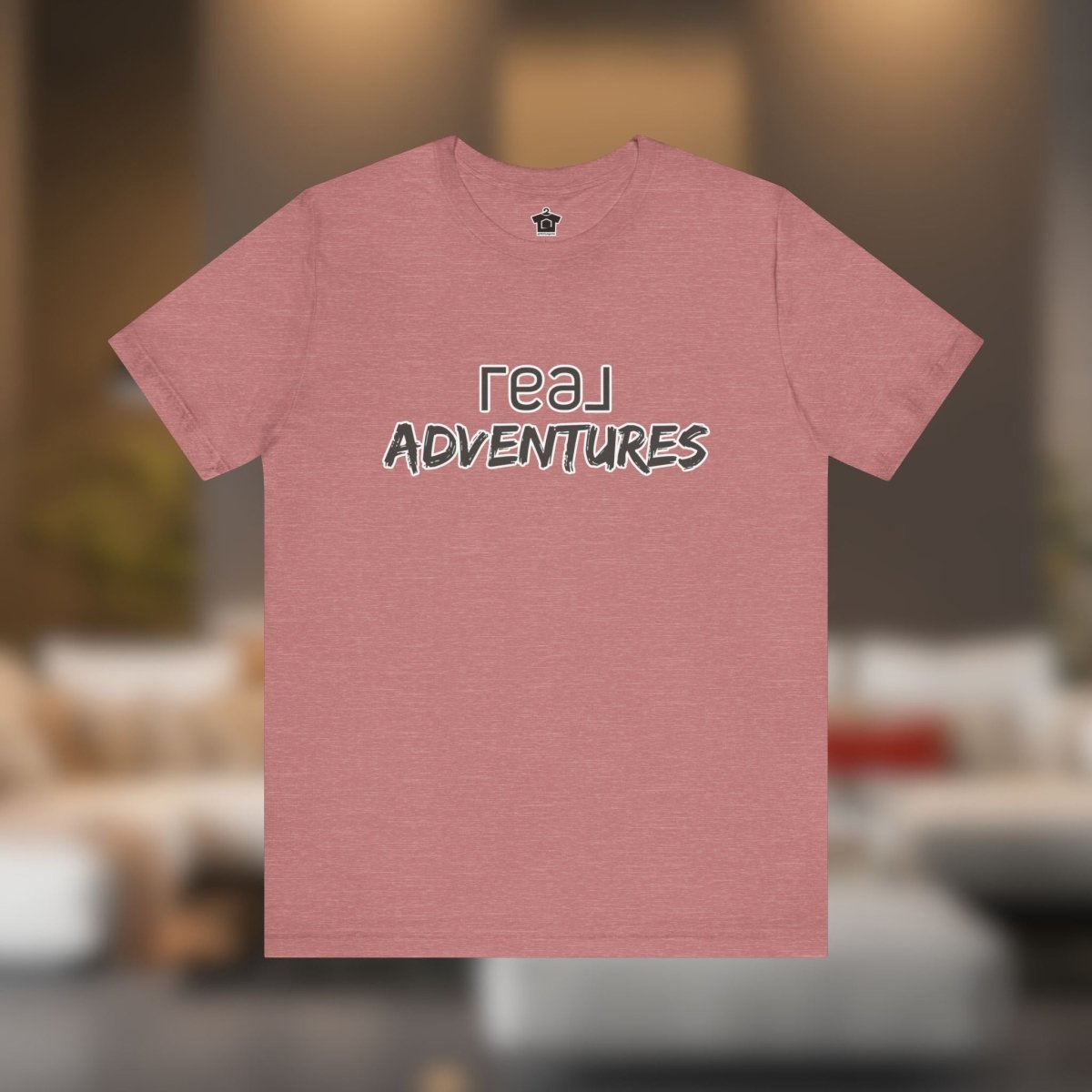 REAL Adventures – Grey Tee - T-Shirt | ShirtyAgents