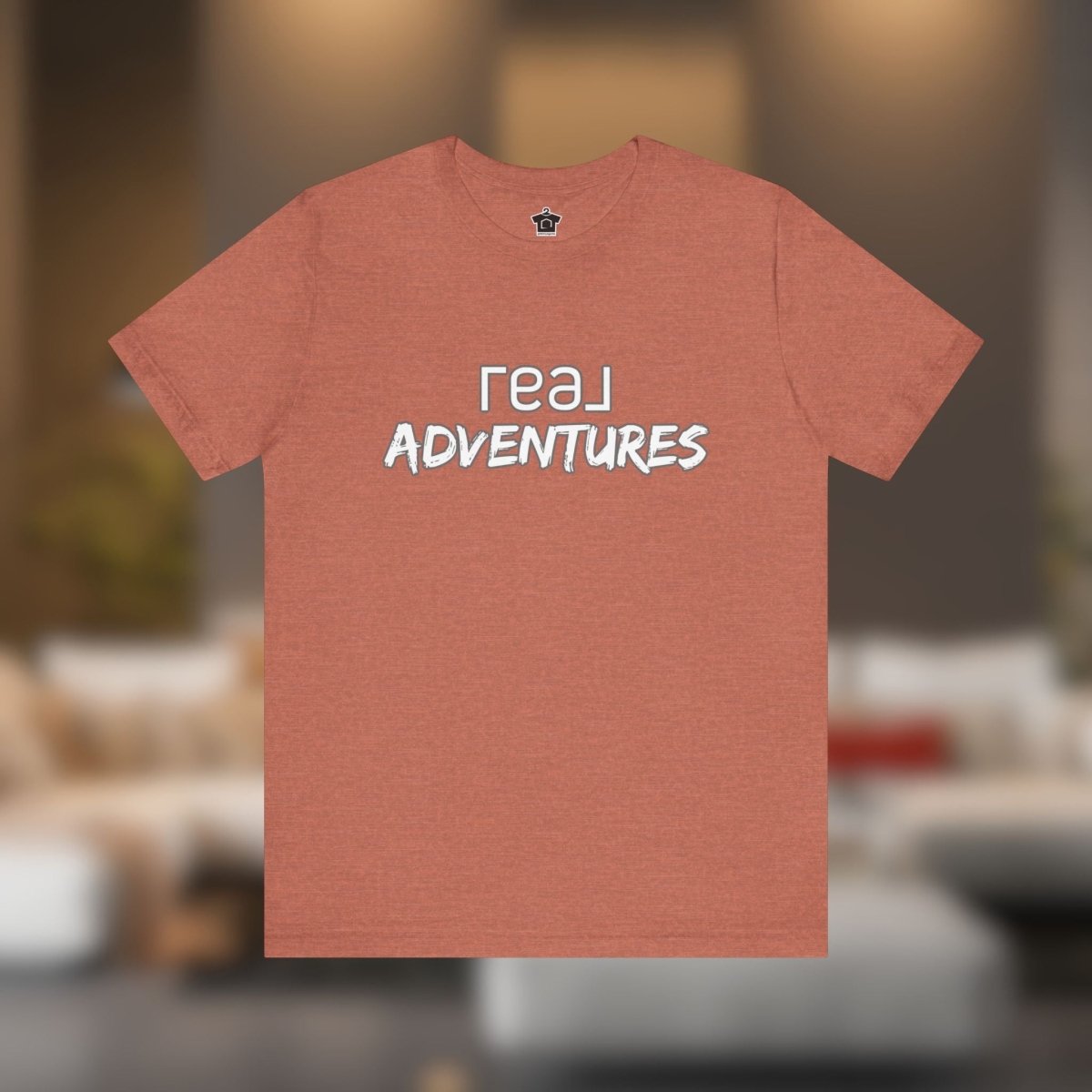 REAL Adventures White Tee - T-Shirt | ShirtyAgents