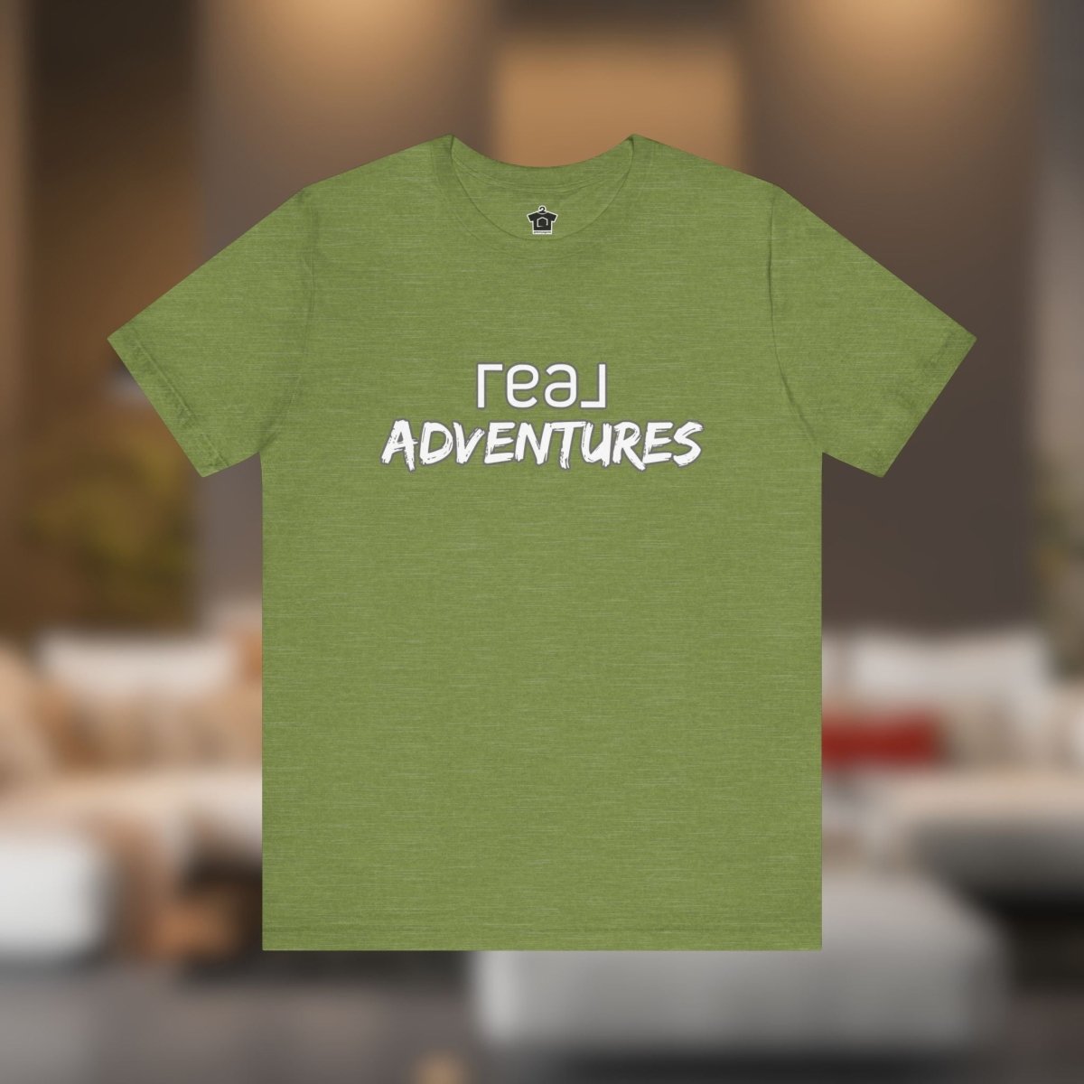 REAL Adventures White Tee - T-Shirt | ShirtyAgents