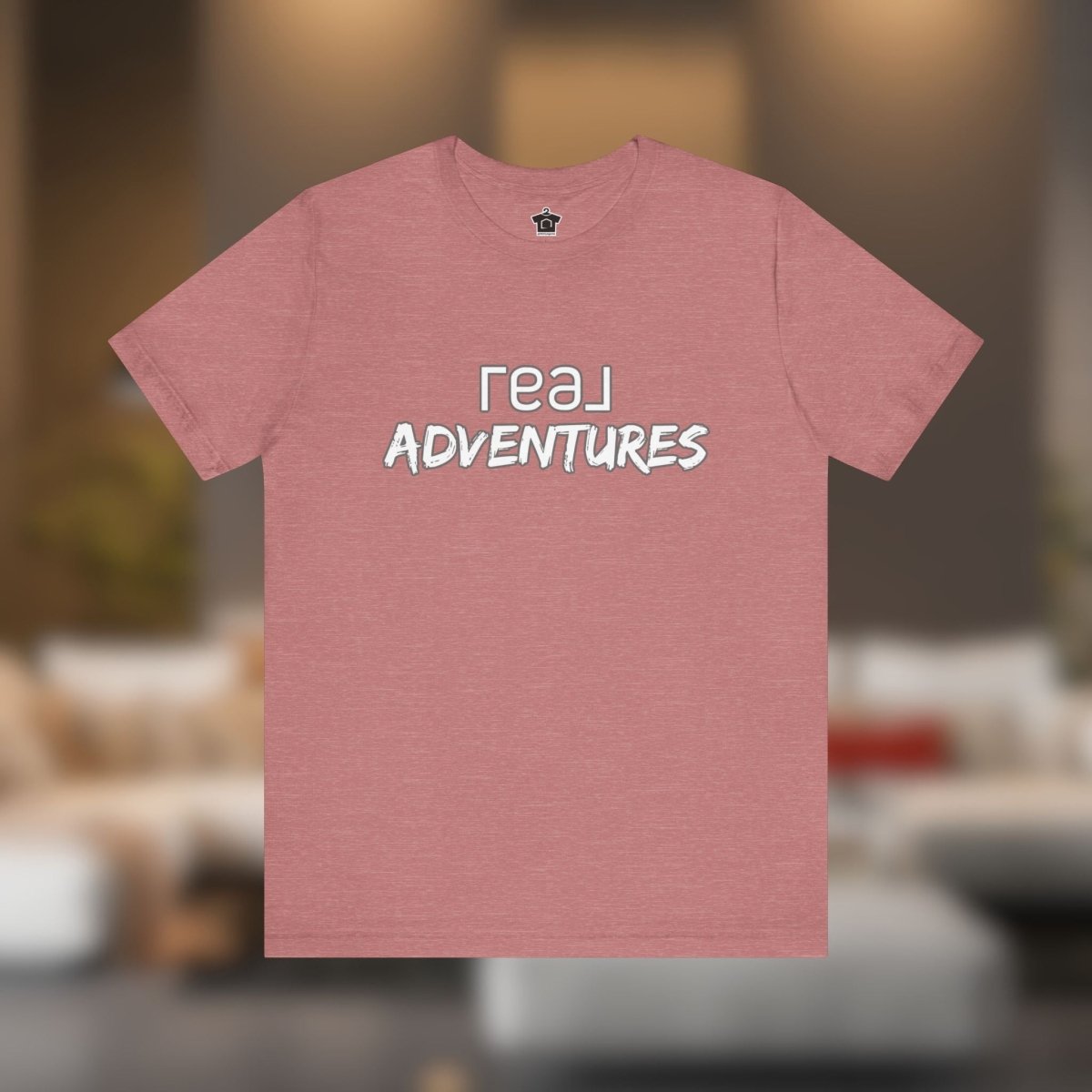 REAL Adventures White Tee - T-Shirt | ShirtyAgents