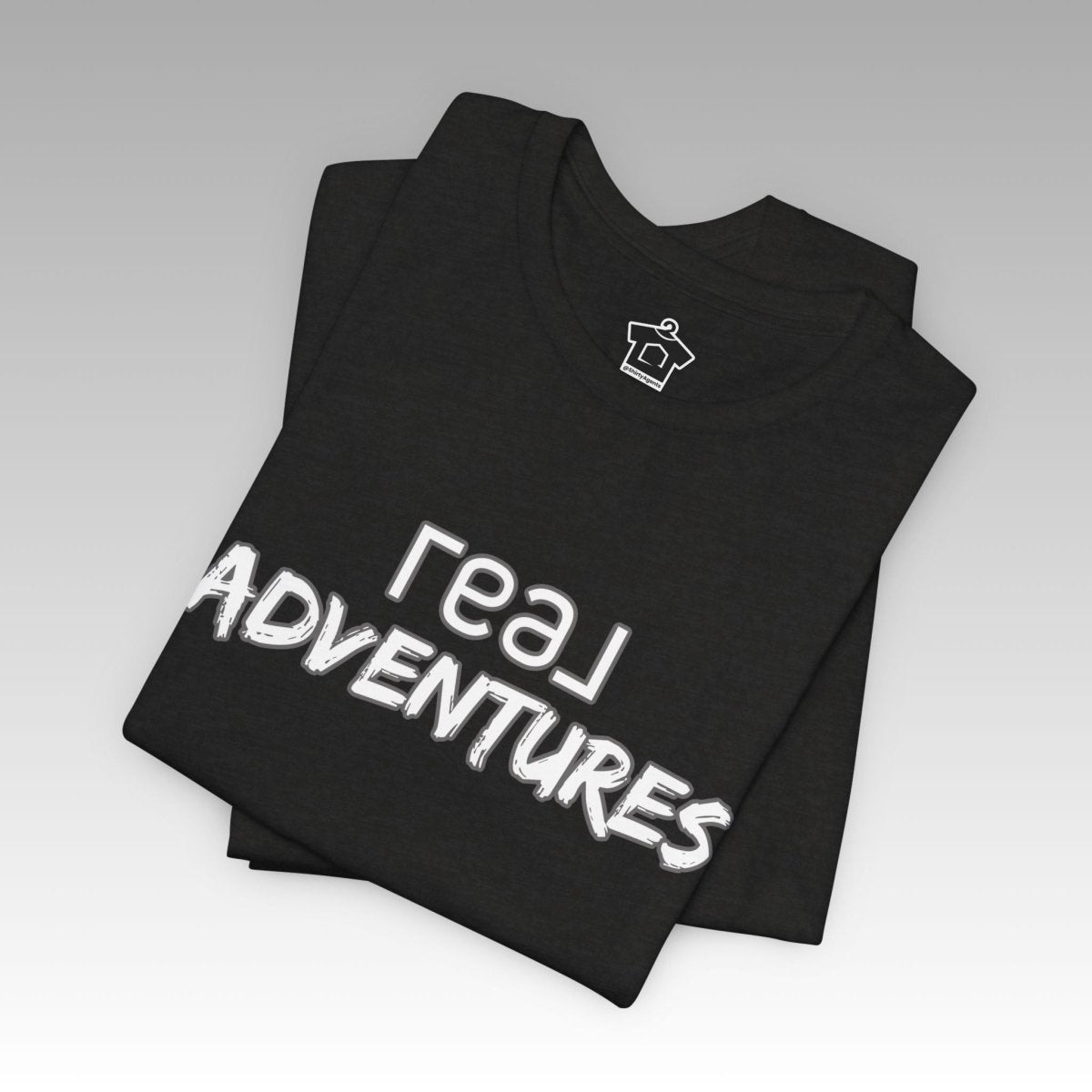 REAL Adventures White Tee - T-Shirt | ShirtyAgents
