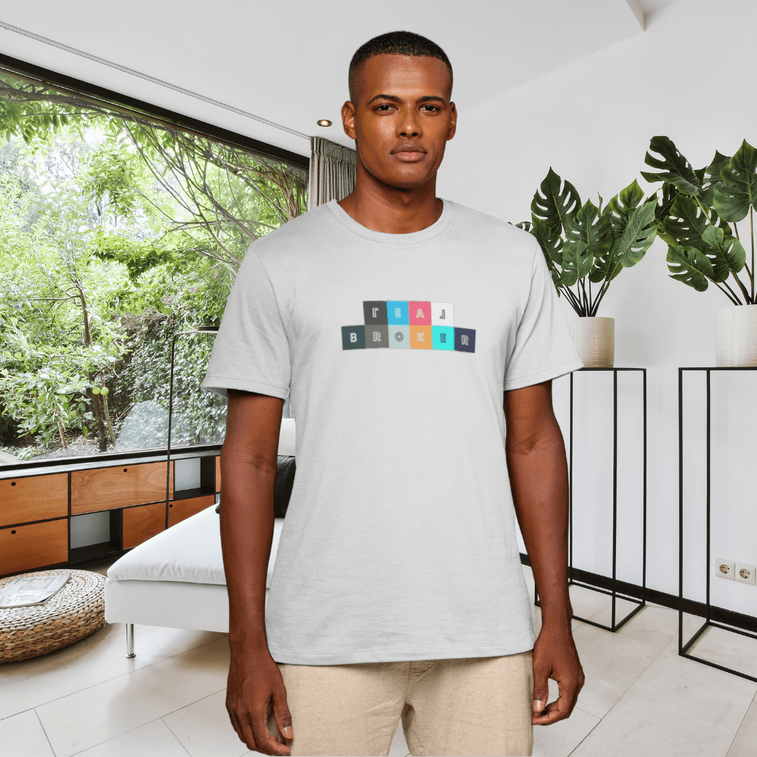 REAL Broker Color Block T-Shirt (Unofficial) - T-Shirt | ShirtyAgents