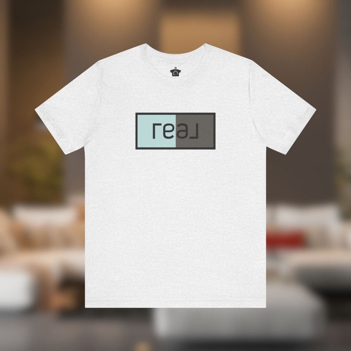 REAL Broker Logo – Modern Mint Grey Tee (Unofficial) - T-Shirt | ShirtyAgents