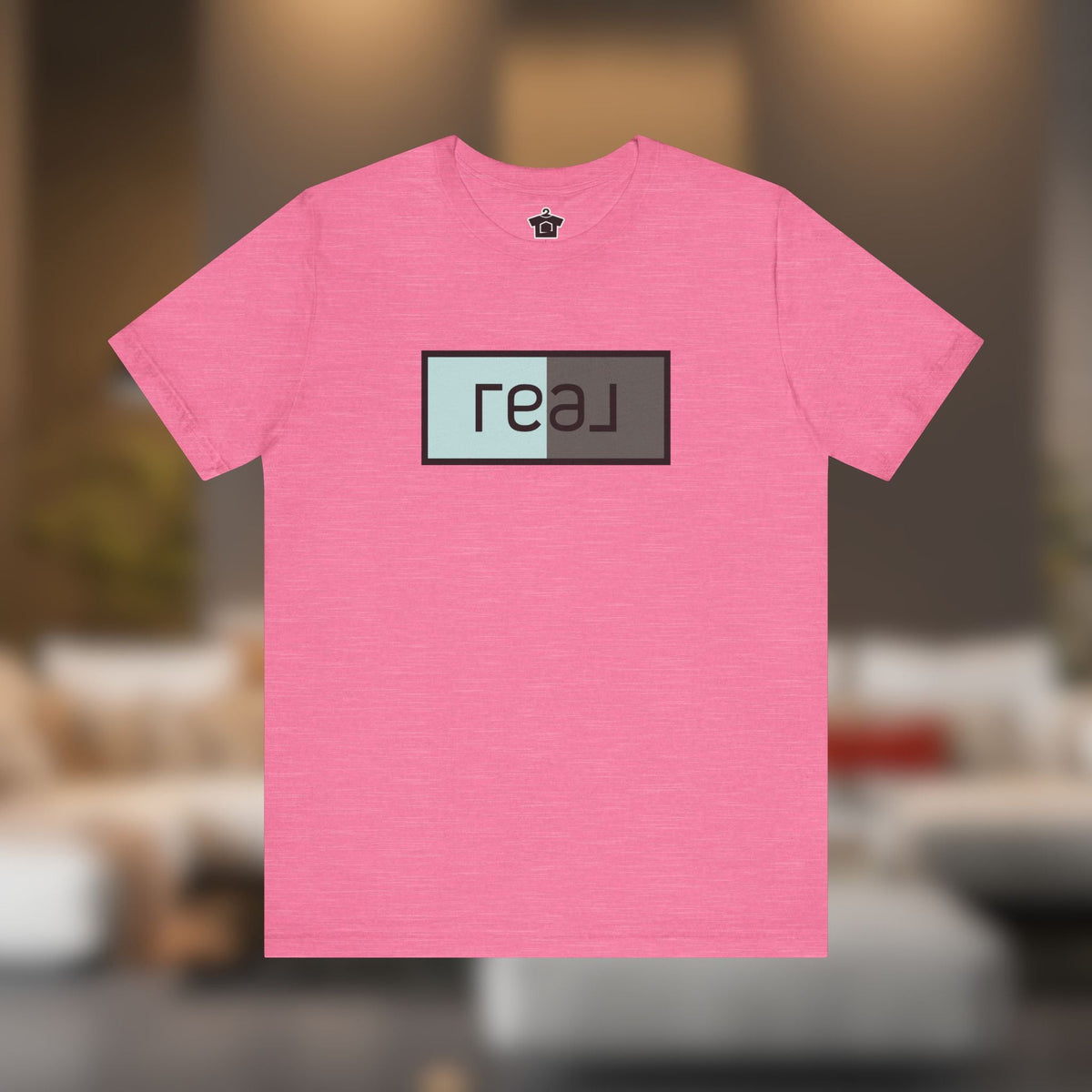 REAL Broker Logo – Modern Mint Grey Tee (Unofficial) - T-Shirt | ShirtyAgents