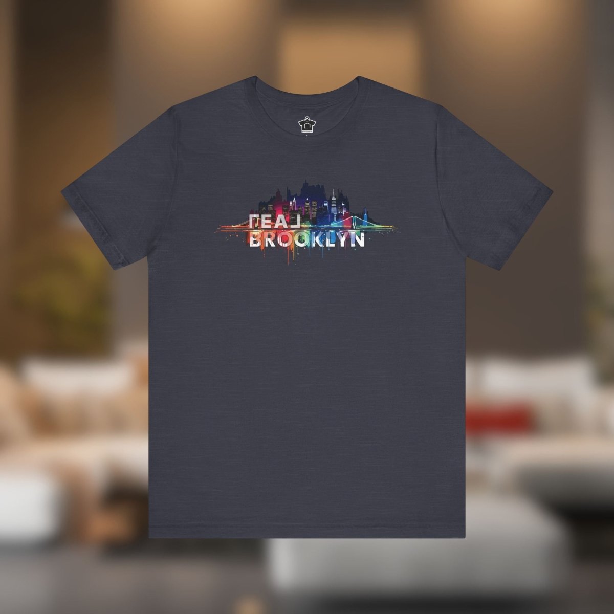 REAL Brooklyn Skyline – Vector Picasso Tee - T-Shirt | ShirtyAgents