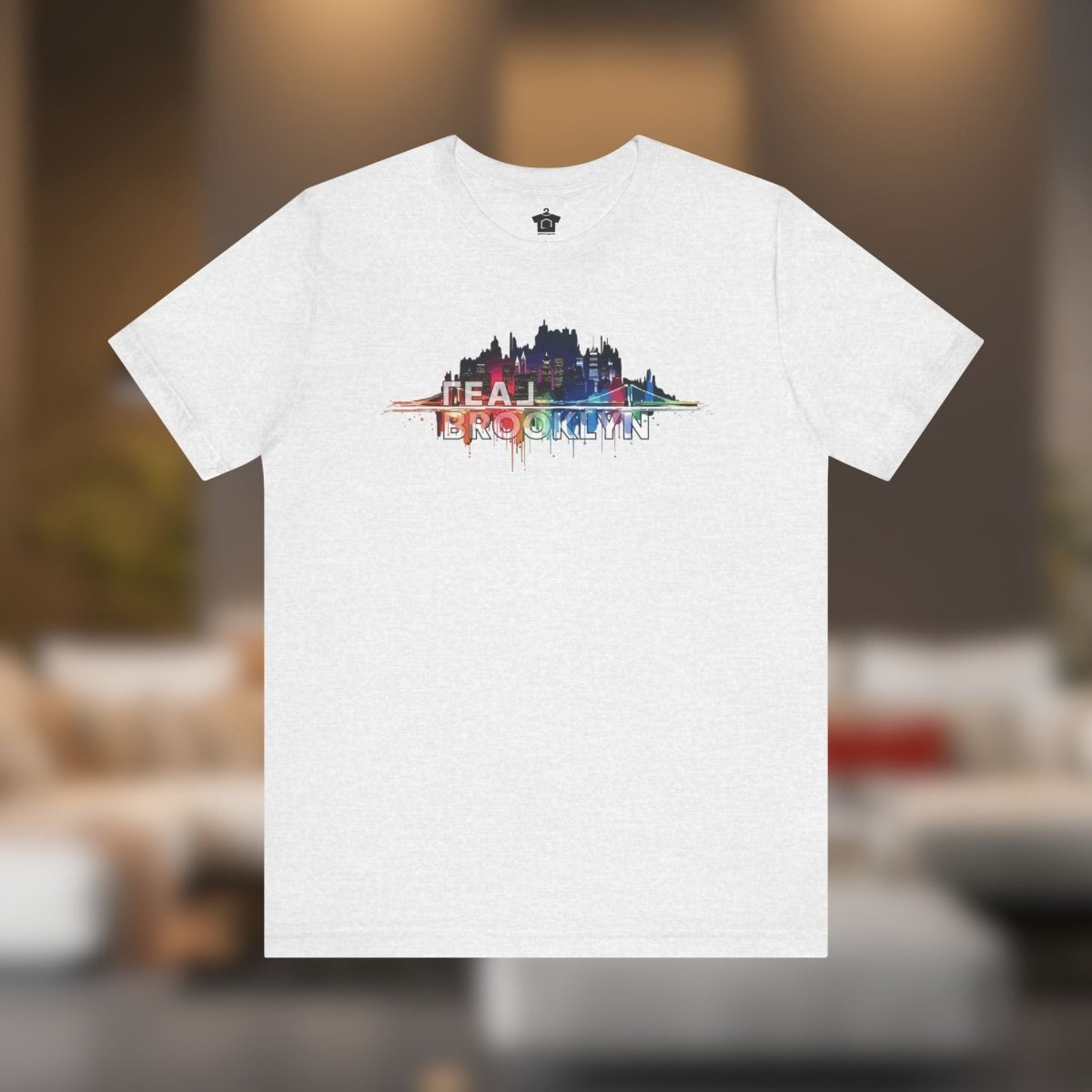 REAL Brooklyn Skyline – Vector Picasso Tee - T-Shirt | ShirtyAgents