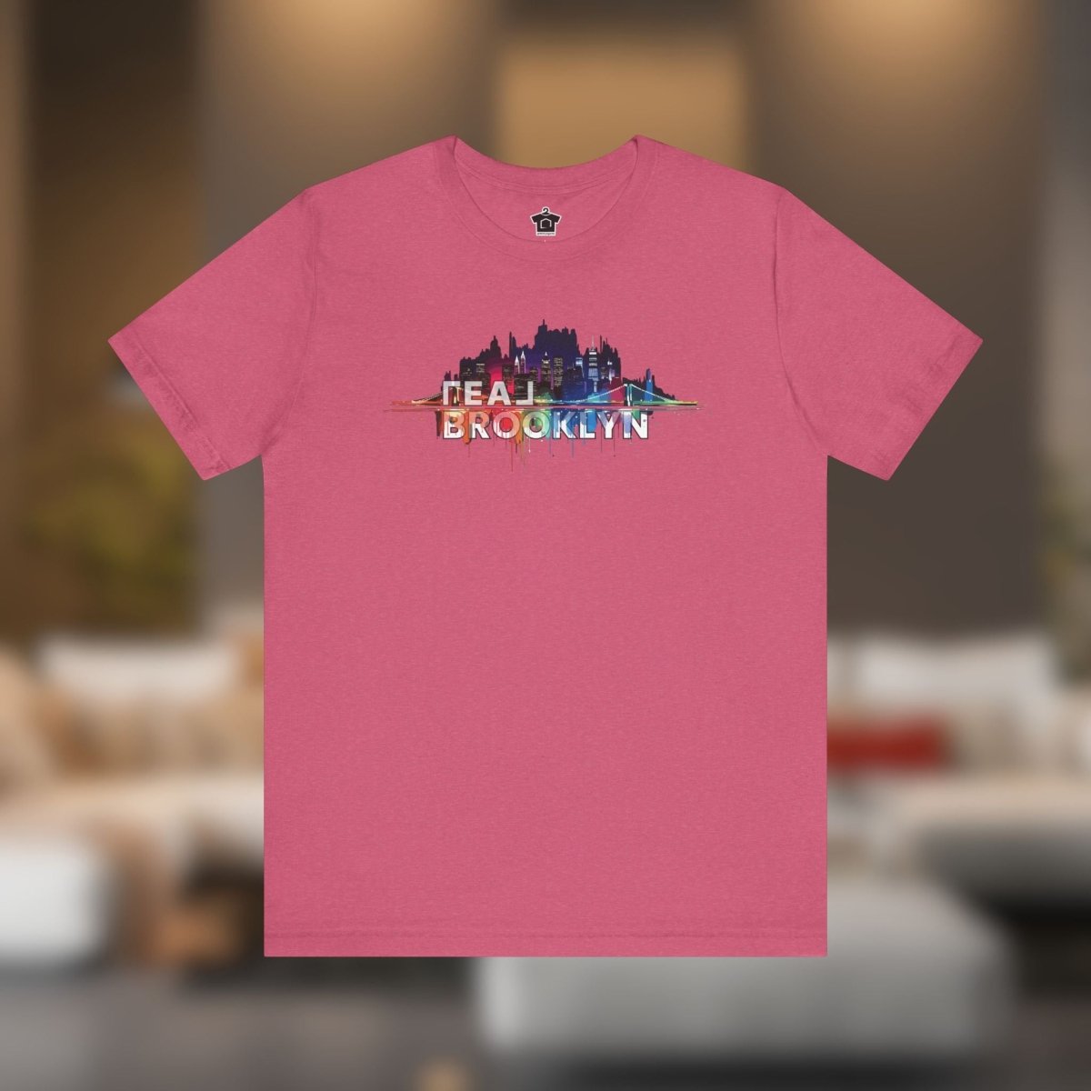 REAL Brooklyn Skyline – Vector Picasso Tee - T-Shirt | ShirtyAgents