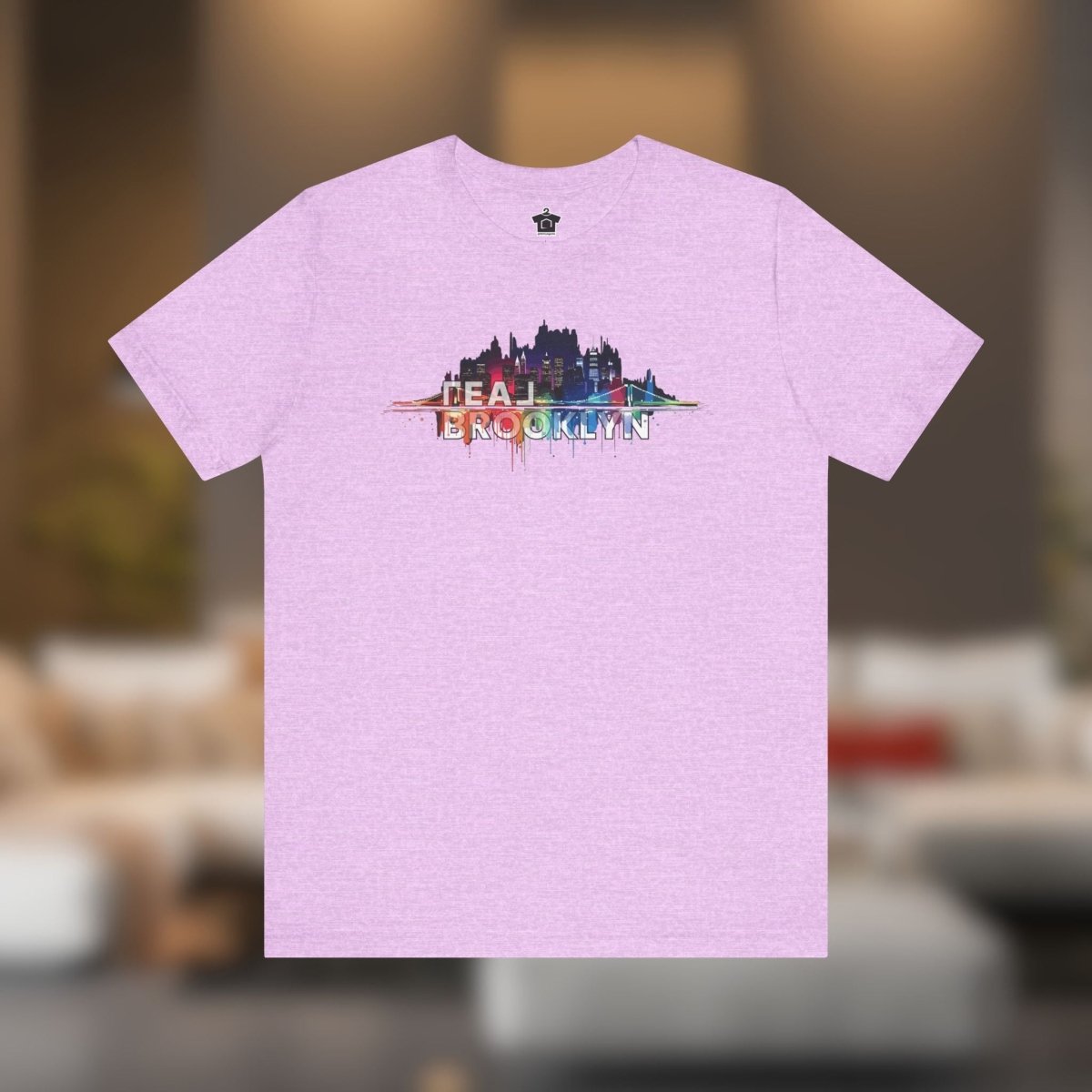 REAL Brooklyn Skyline – Vector Picasso Tee - T-Shirt | ShirtyAgents