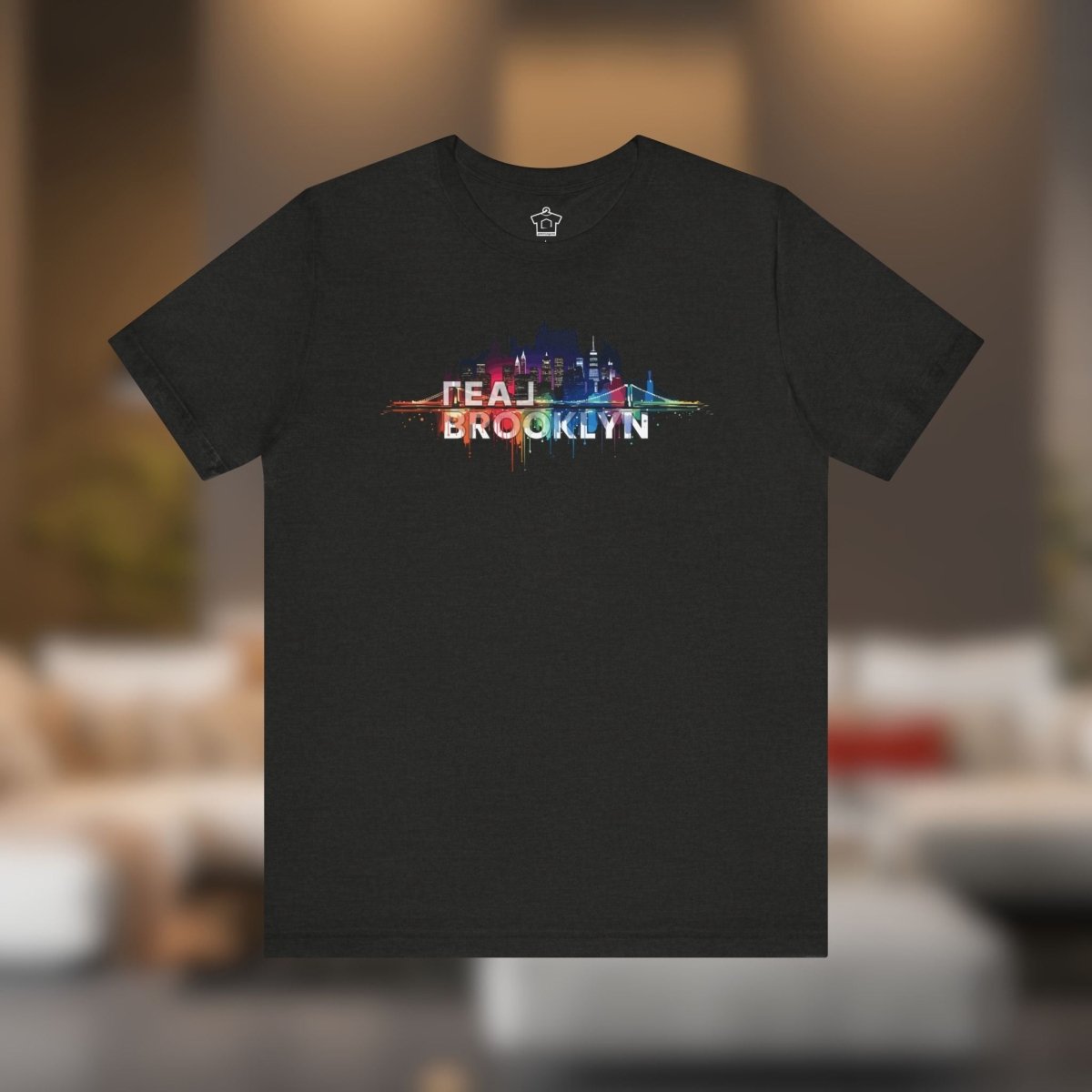 REAL Brooklyn Skyline – Vector Picasso Tee - T-Shirt | ShirtyAgents