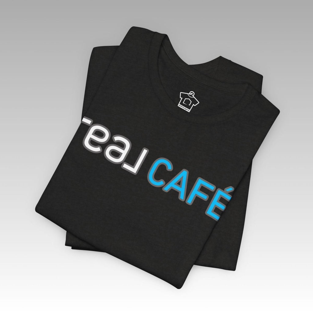 REAL Cafe Blue Tee - T-Shirt | ShirtyAgents
