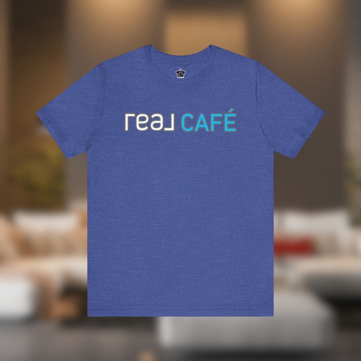 REAL Cafe Blue Tee - T-Shirt | ShirtyAgents