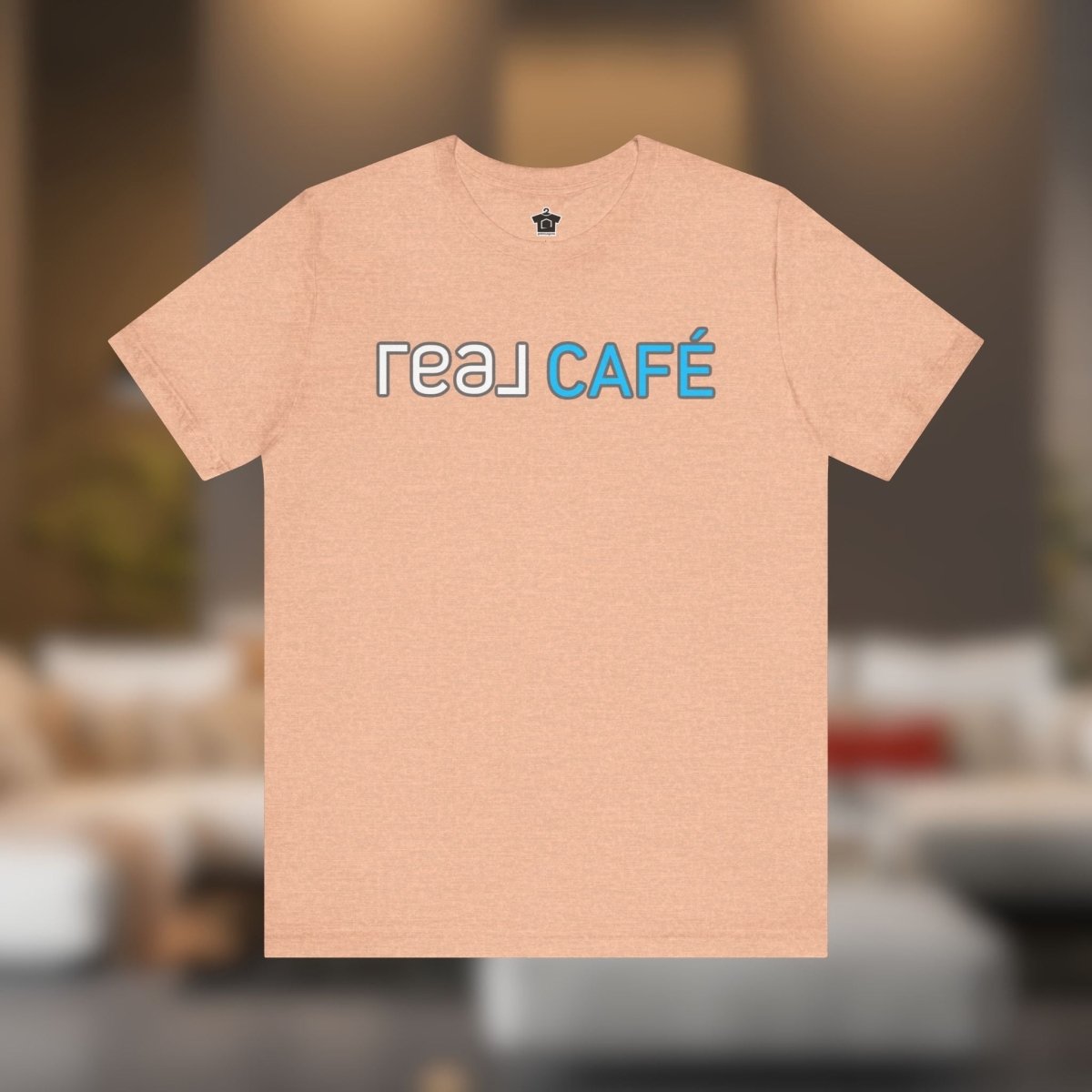 REAL Cafe Blue Tee - T-Shirt | ShirtyAgents