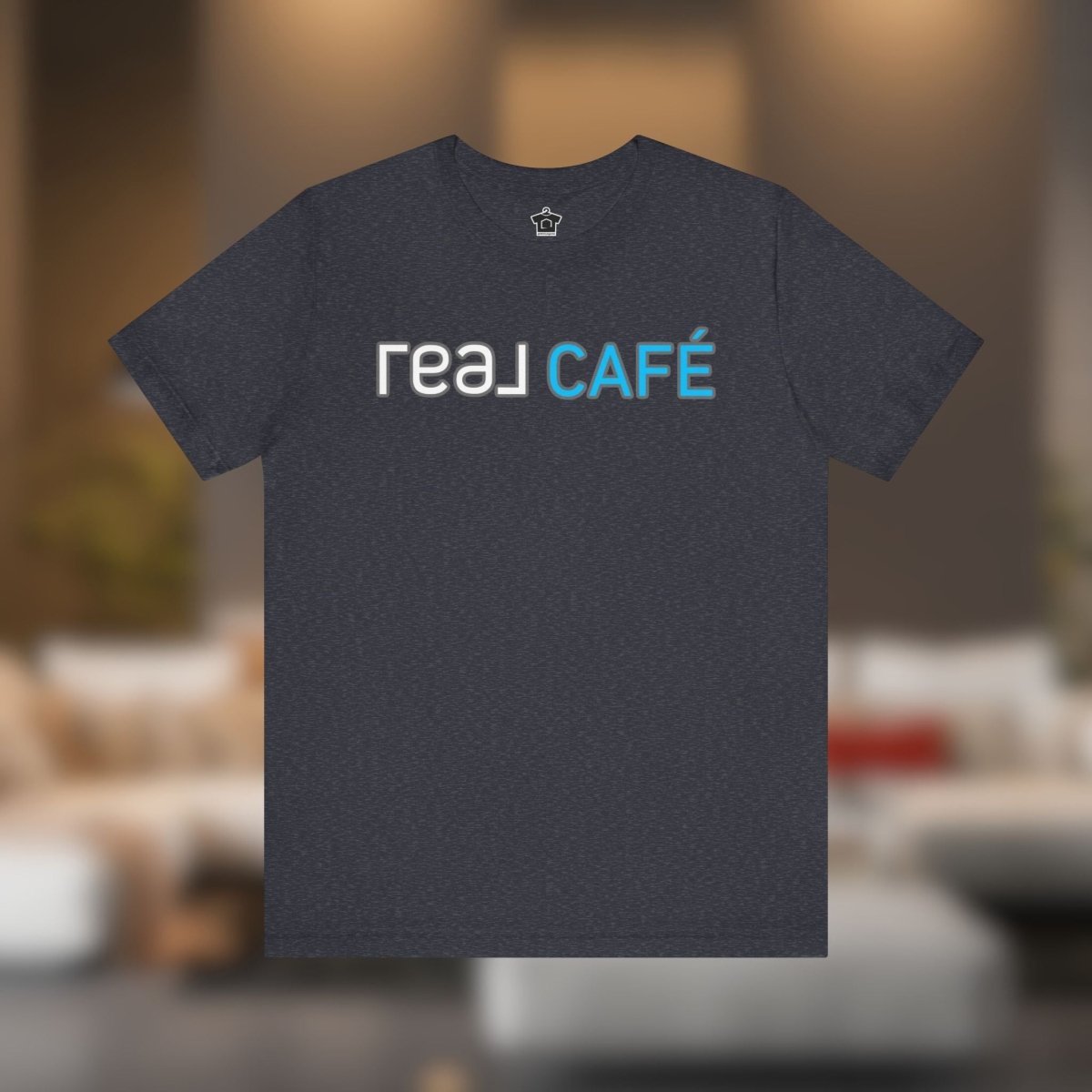 REAL Cafe Blue Tee - T-Shirt | ShirtyAgents