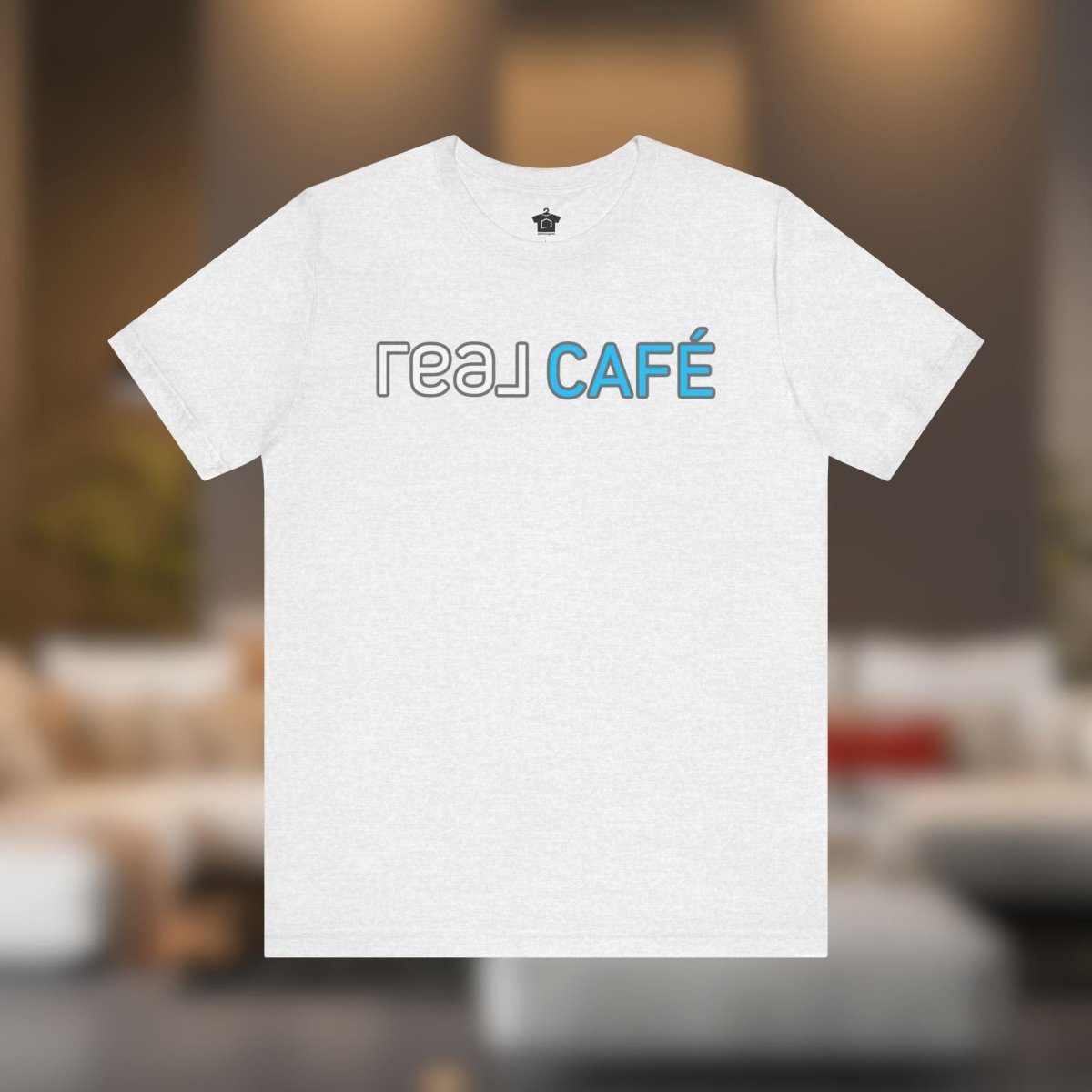 REAL Cafe Blue Tee - T-Shirt | ShirtyAgents