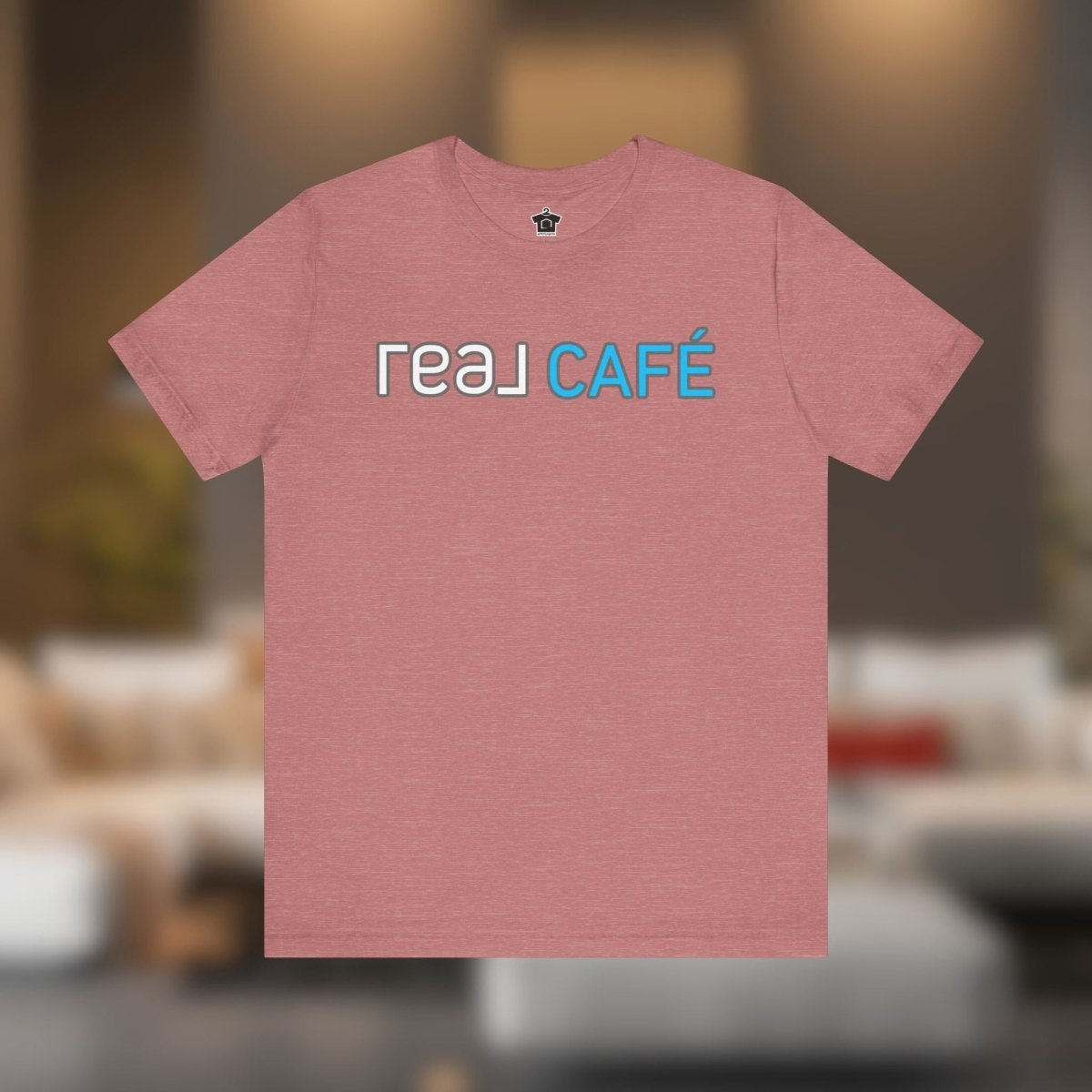 REAL Cafe Blue Tee - T-Shirt | ShirtyAgents