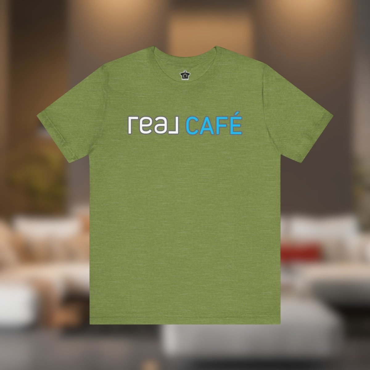 REAL Cafe Blue Tee - T-Shirt | ShirtyAgents