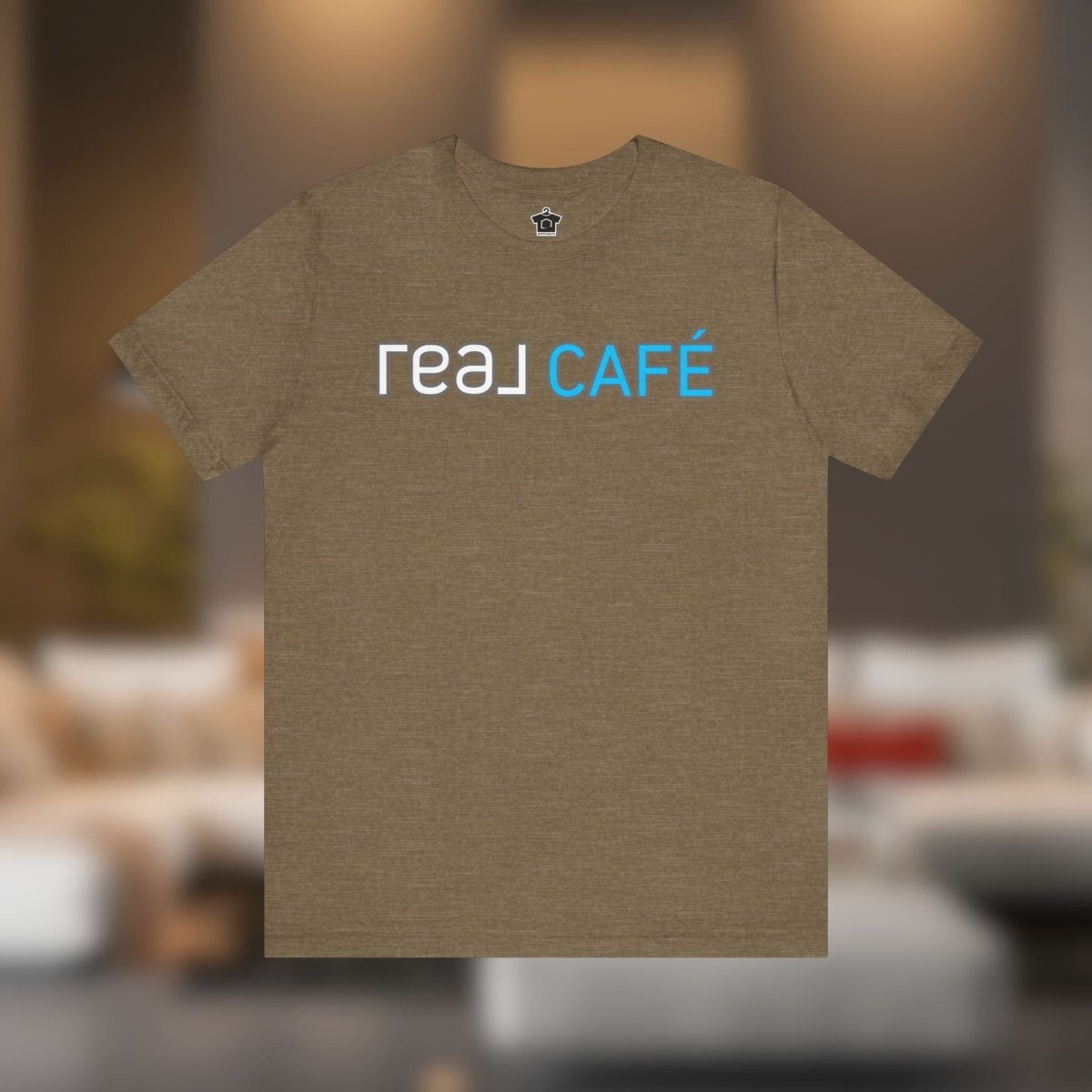 REAL Cafe Blue Tee - T-Shirt | ShirtyAgents
