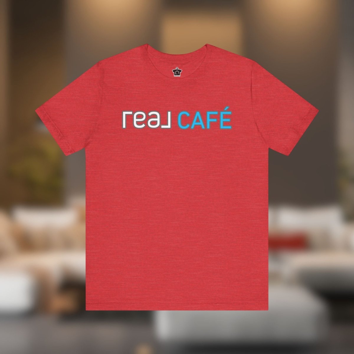 REAL Cafe Blue Tee - T-Shirt | ShirtyAgents