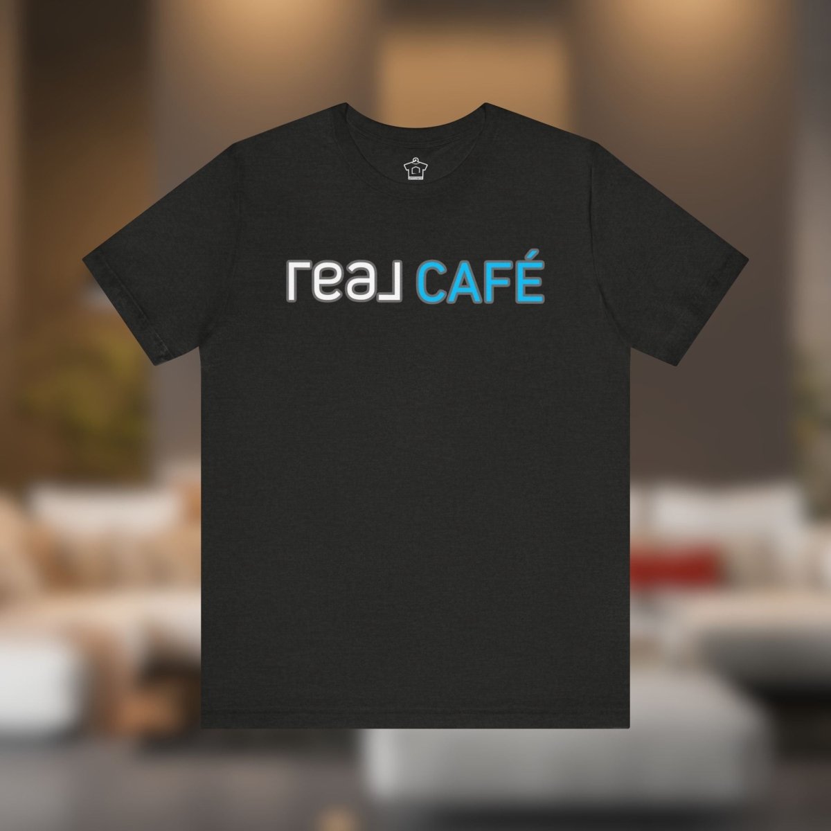 REAL Cafe Blue Tee - T-Shirt | ShirtyAgents