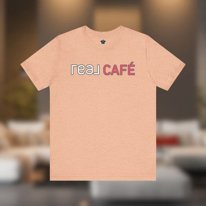 REAL Cafe Tee - T-Shirt | ShirtyAgents