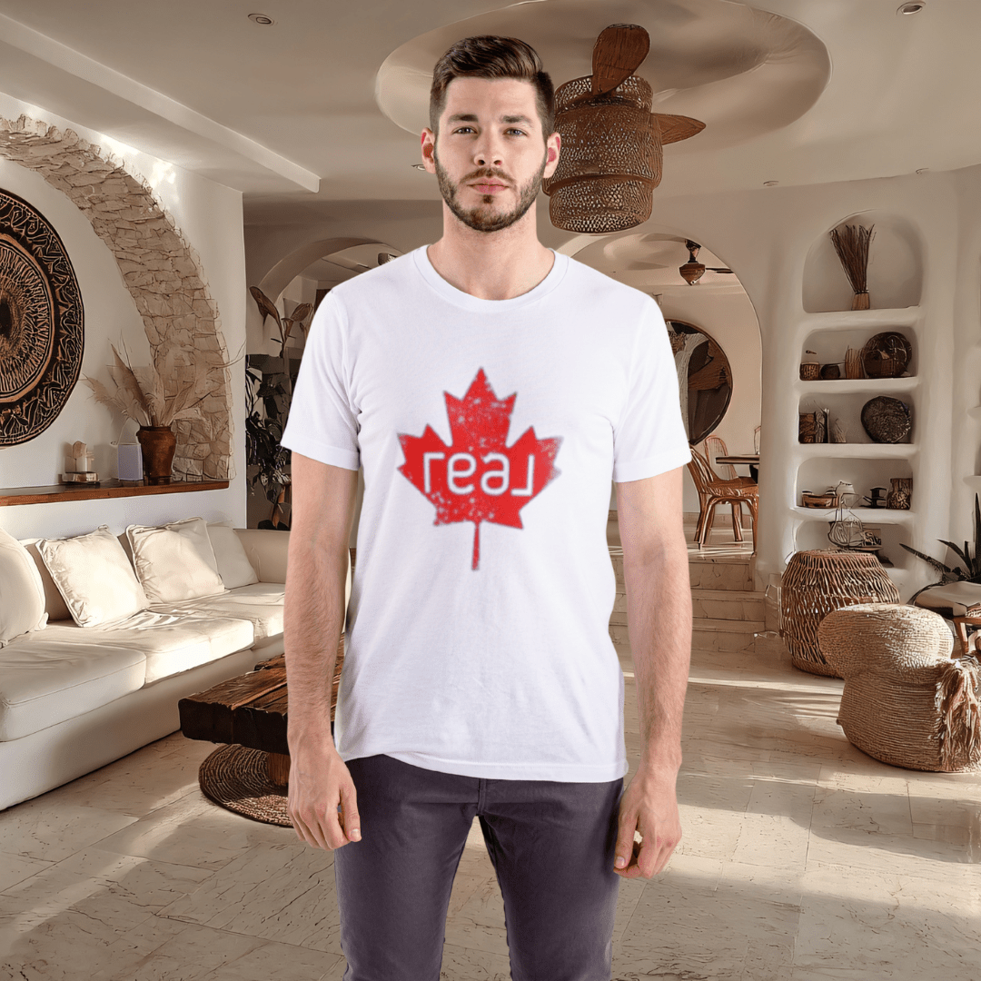 Real Canadian Maple Leaf Tee - T-Shirt | ShirtyAgents