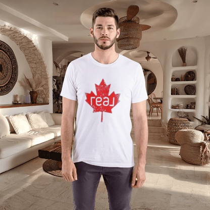Real Canadian Maple Leaf Tee - T-Shirt | ShirtyAgents