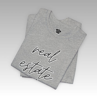 Real Estate Life Elegant Tee - T-Shirt | ShirtyAgents