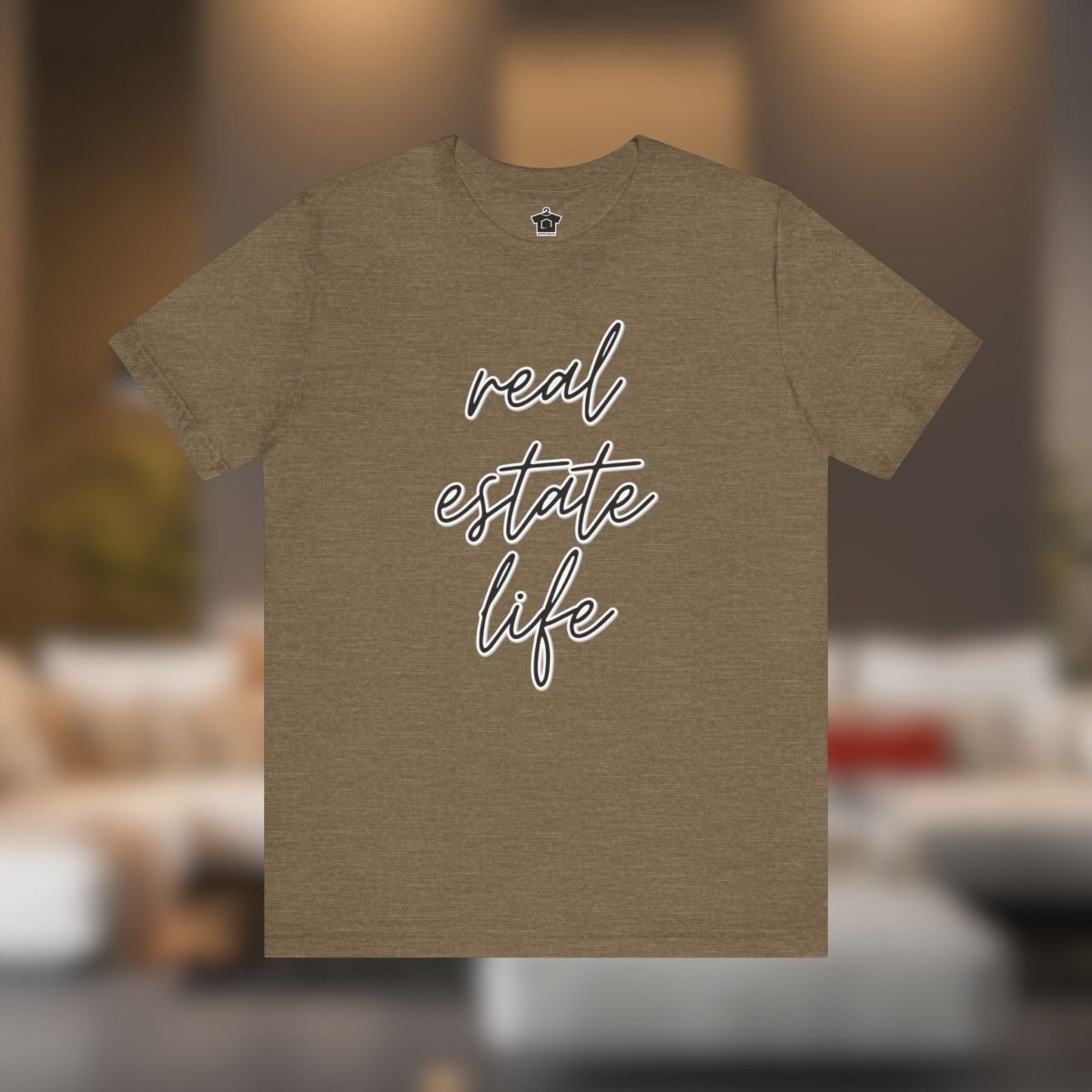 Real Estate Life Elegant Tee - T-Shirt | ShirtyAgents