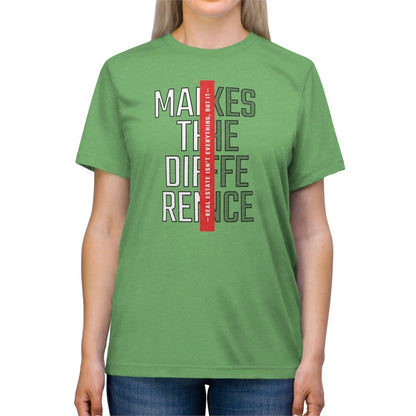Real Estate Makes The Difference Athletic - T-Shirt | ShirtyAgents