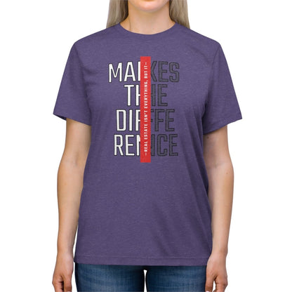 Real Estate Makes The Difference Athletic - T-Shirt | ShirtyAgents
