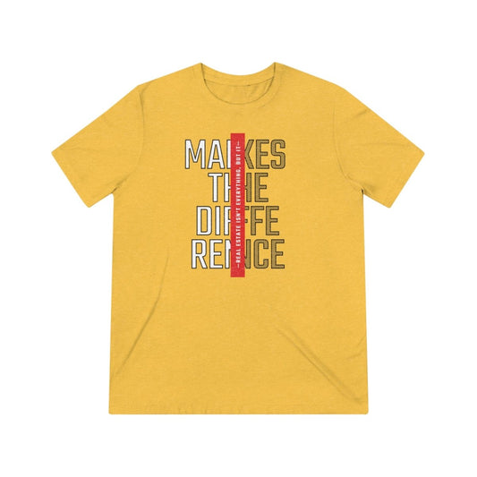 Real Estate Makes The Difference Athletic - T-Shirt | ShirtyAgents