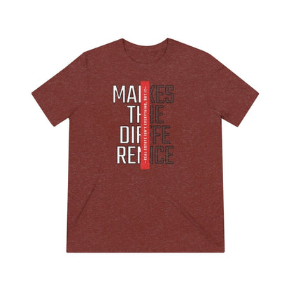Real Estate Makes The Difference Athletic - T-Shirt | ShirtyAgents