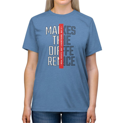 Real Estate Makes The Difference Athletic - T-Shirt | ShirtyAgents
