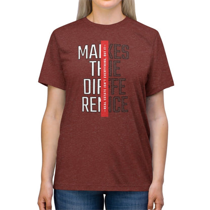 Real Estate Makes The Difference Athletic - T-Shirt | ShirtyAgents