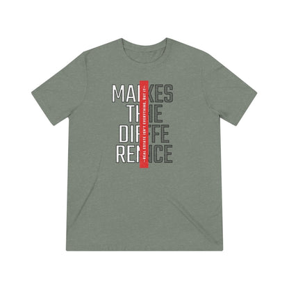 Real Estate Makes The Difference Athletic - T-Shirt | ShirtyAgents