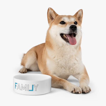 REAL Family Blue Pet Bowl - Pets | ShirtyAgents