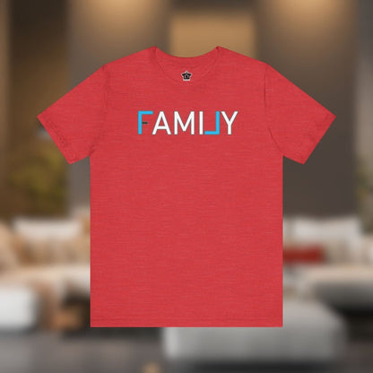 REAL Family – Blue Tee - T-Shirt | ShirtyAgents